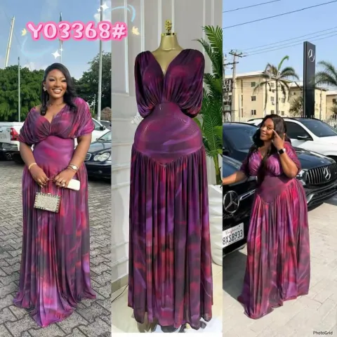 Female beauty gown